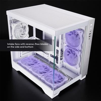 Корпус Chieftec VISIO GM-30W-TG-OP ATX, без БЖ, White