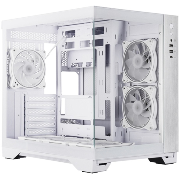 Корпус Chieftec VISIO GM-30W-TG-OP ATX, без БЖ, White