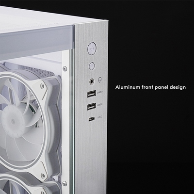 Корпус Chieftec VISIO GM-30W-TG-OP ATX, без БЖ, White