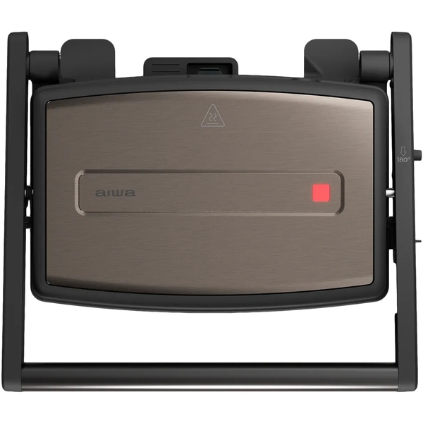 Електрогриль AIWA KAMADO ASM-1500 1500Вт/27х18 см/ мех.управління/ відкриття на 180º/ знімний піддон