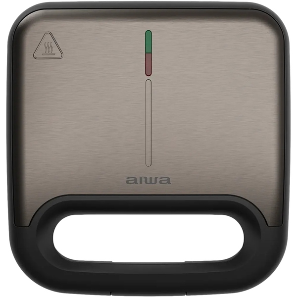 Мультимейкер AIWA TETSU ASM-750 750Вт/ гриль/ сендвіч/ товсті вафлі/ змінні пластини/ коричневий