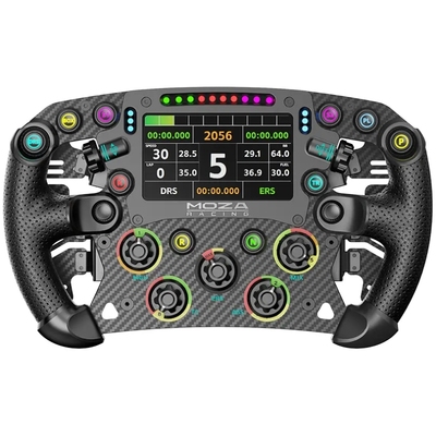 Кермо MOZA Racing FSR V2 Formula for PC, 28cм., 10кн., RGB