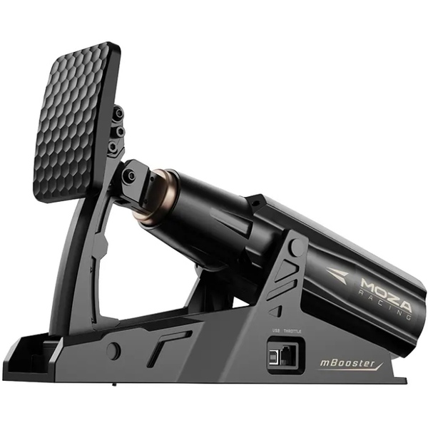 Комплект 2 педалей MOZA mBooster Active, з педаллю акселератора CRP2, тензодатчик 200кг