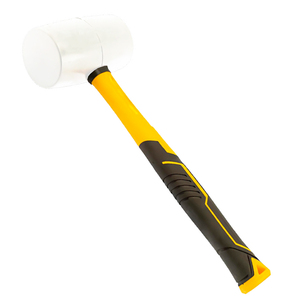 Киянка гумова біла 450г фібергласова рукоятка SIGMA (4317301)