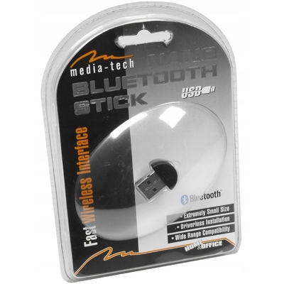 Адаптер Nano Bluetooth dongle 5.0, чорний, Media-Tech