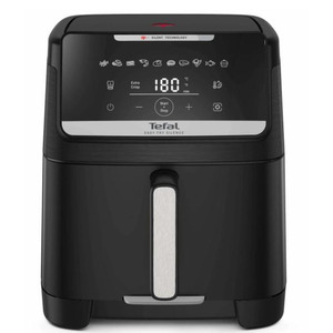 Мультипіч Tefal Easy Fry Silence XXL, 1800Вт, чаша-7, сенсорне керув., 10 програм, пластик, чорний