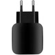 Зарядний пристрій 1xUSB 18W QС3.0, чорний