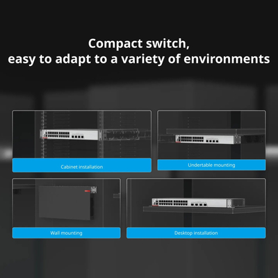 Коммутатор Ruijie RG-CS83-48GT4XS (48xGE, 4xSFP+, 1 x RJ45 console port, 1 x USB, Ruijie Cloud, L3)