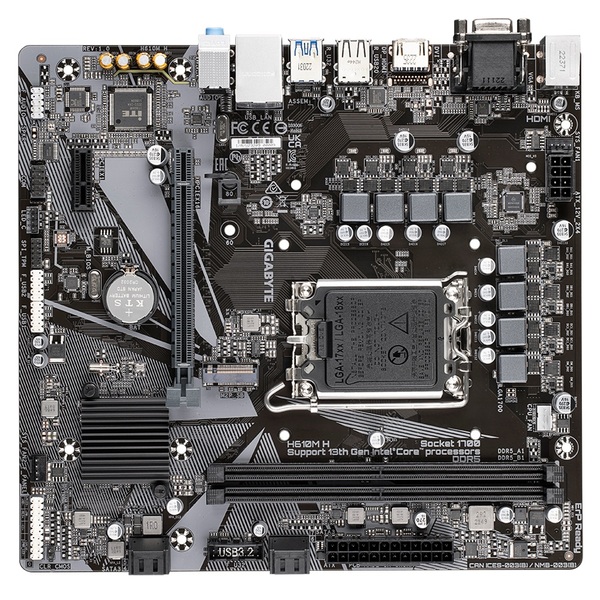 Материнская плата Gigabyte H610M H Socket 1700