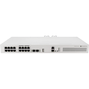 Коммутатор MikroTik CRS418-8P-8G-2S+RM (8xGE POE, 8xGE LAN, 2xSFP+, 2xPSU AC, max POE 215W, L3, RM)