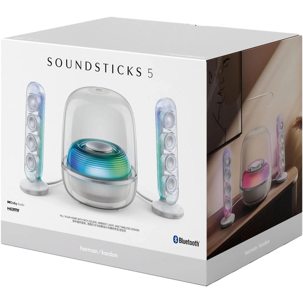 Комп'ютерні колонки Harman/Kardon SoundSticks 5 White (HKSOUNDSTK5WEP)