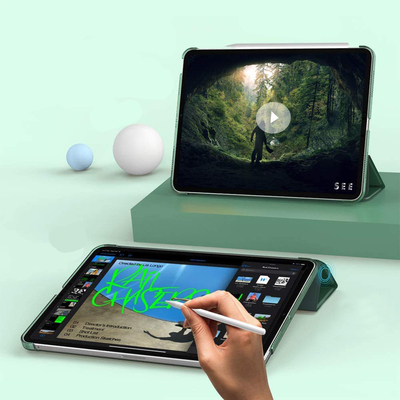 Чeхол BeCover Tri Fold Hard для Apple iPad Air 11" M2 2024 Dark Green (711414)