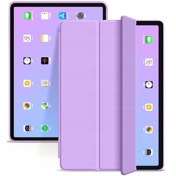 Чохол BeCover Tri Fold Soft TPU Silicone для Apple iPad Air 11" M2 2024 Purple (711411)
