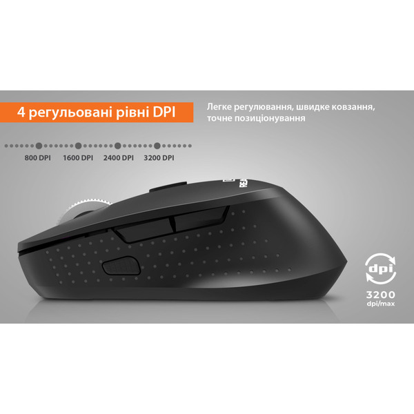 Мышь беспроводная REAL-EL RM-380W