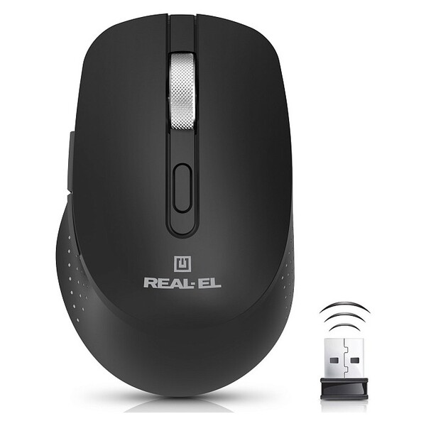 Мышь беспроводная REAL-EL RM-380W