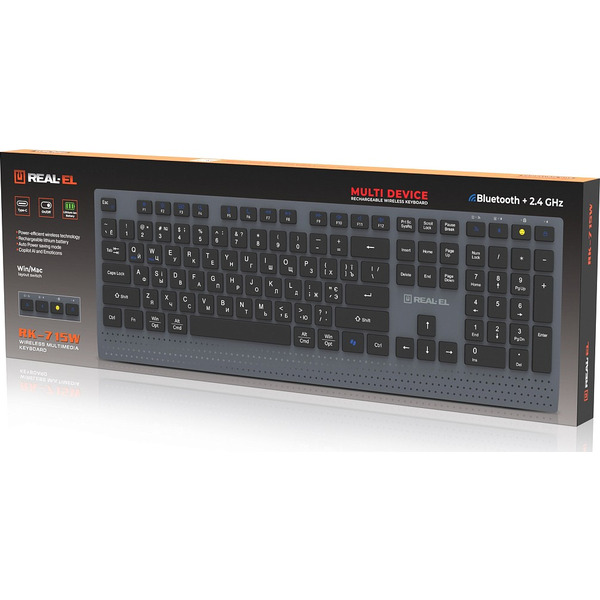 Клавиатура REAL-EL RK-715W