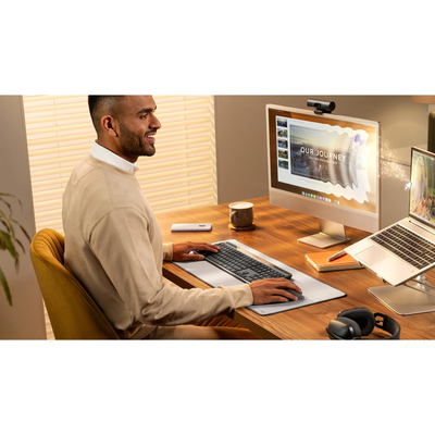 Клавиатура беспроводная Logitech Slim Solar+ for Business Graphite (920-013779)