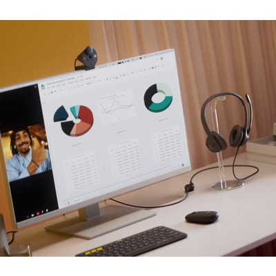 Гарнитура Logitech H390 USB-C Midnight Black (981-001576)