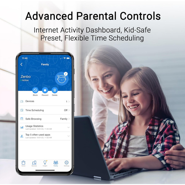 Бездротовий маршрутизатор (роутер) Asus RT-BE55