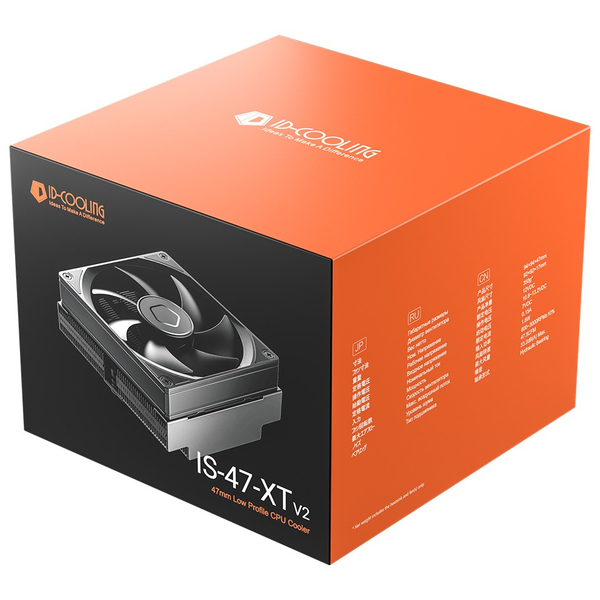 Кулер процессорный ID-Cooling IS-47-XT V2; Intel: 1851/1700/1200/1151/1150/1155/1156, AMD: AM5/AM4, 94х94х47 мм, 4-pin PWM