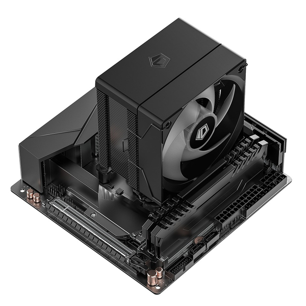 Кулер процессорный ID-Cooling SE-904-XT ARGB Black; Intel: 1851/1700/1200/1151/1150/1155/1156, AMD: AM5/AM4, 123х105х73 мм, 4-pin PWM + 3-pin ARGB