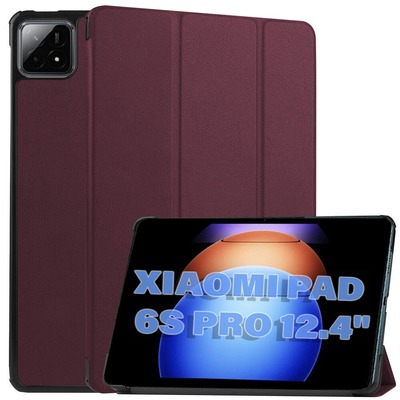 Чeхол-книжка BeCover Smart Case для Xiaomi Pad 6S Pro 12.4" Red Wine (711087)