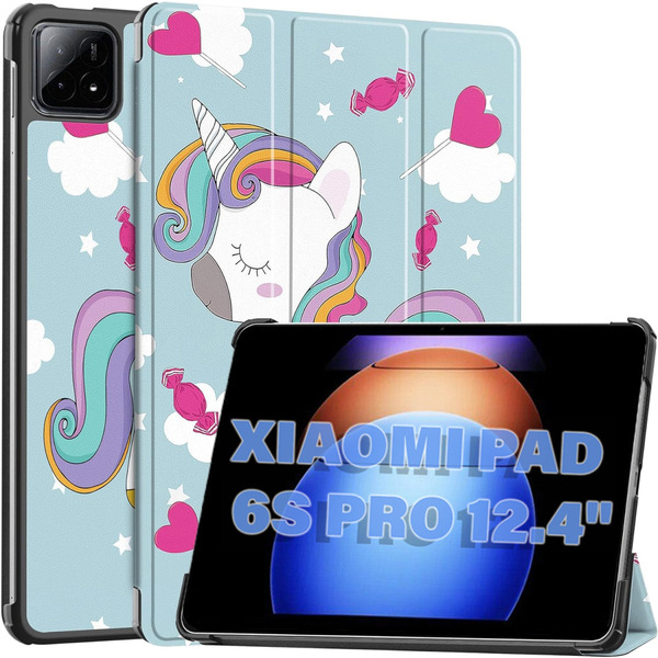 Чохол-книжка BeCover Smart Case для Xiaomi Pad 6S Pro 12.4" Unicorn (711089)