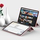 Чохол-книжка BeCover Tri Fold Soft TPU Silicone для Apple iPad Air (4/5) 2020/2022 10.9" Pink (711133)
