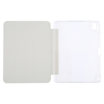 Чохол-книжка BeCover Ultra Slim Origami Transparent з кріпленням Apple для Apple iPad Mini 6 2021 Gray (712931)