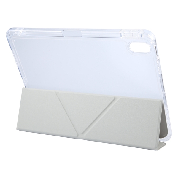 Чохол-книжка BeCover Ultra Slim Origami Transparent з кріпленням Apple для Apple iPad Mini 6 2021 Gray (712931)