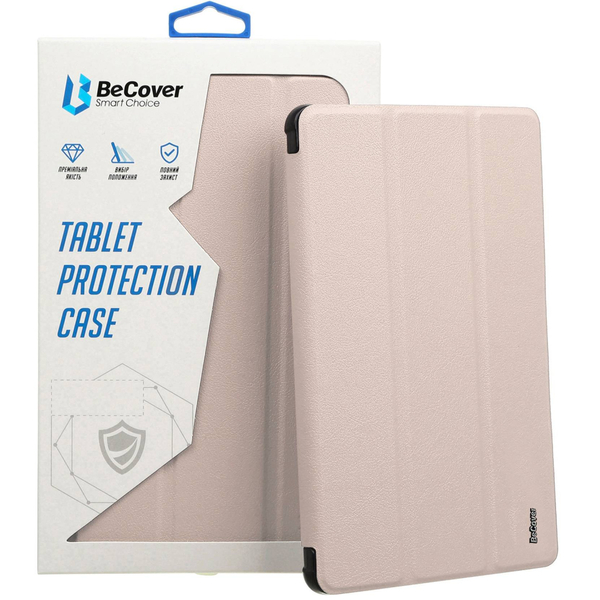 Чохол-книжка BeCover Ultra Slim Origami Transparent з кріпленням Apple для Apple iPad Mini 7 2024 Pink (712936)