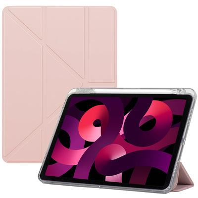 Чохол-книжка BeCover Ultra Slim Origami Transparent з кріпленням Apple для Apple iPad Mini 7 2024 Pink (712936)