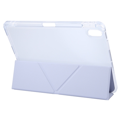 Чeхол-книжка BeCover Ultra Slim Origami Transparent с креплением Apple для Apple iPad Mini 7 2024 Purple (712937)