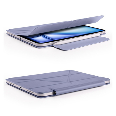 Чохол-книжка BeCover Ultra Slim Origami Magnetic для Apple iPad mini 6 (2021) Deep Purple (712945)