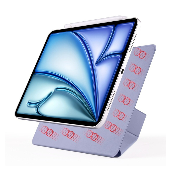 Чохол-книжка BeCover Ultra Slim Origami Magnetic для Apple iPad mini 7 (2024) Deep Purple (712950)