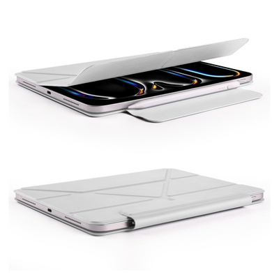 Чехол-книжка BeCover Ultra Slim Origami Magnetic для Apple iPad Pro 11 M4 (2024) Gray (712962)