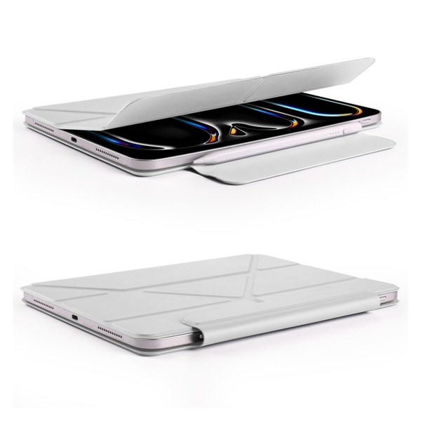 Чохол-книжка BeCover Ultra Slim Origami Magnetic для Apple iPad Pro 11 M4 (2024) Gray (712962)