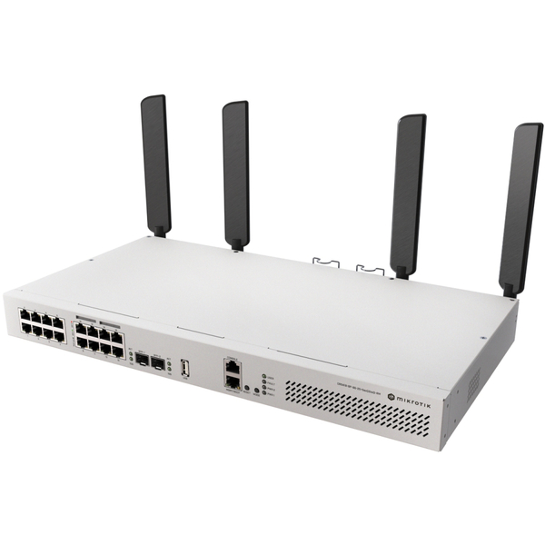 Комутатор Mikrotik CRS418-8P-8G-2S+5axQ2axQ-RM, 17xGig Eth ports (8 with 802.3af/at PoE-out support)