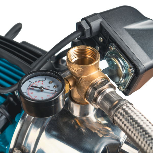 Насосна станція LEO 1.2кВт Hmax 48м Qmax 80л/хв 50л (775314/50)