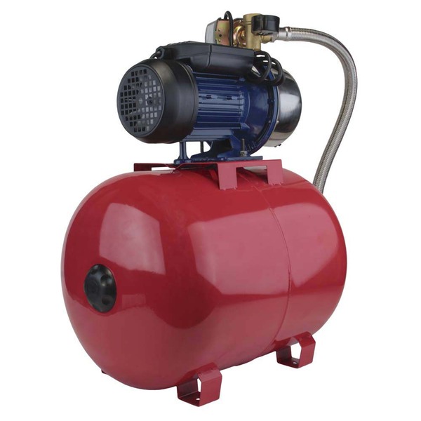 Станція 1.1кВт Hmax 48м Qmax 60л/хв (самовсмоктуючий насос нерж) 50л Україна WETRON (775054/50)