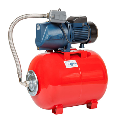 Станція 1.1кВт Hmax 45м Qmax 85л/хв (самовсмоктуючий насос) 50л Україна WETRON (775035/50)