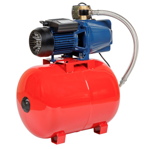 Станція 1.1кВт Hmax 52м Qmax 70л/хв (самовсмоктуючий насос) 50л Україна WETRON (775038/50)