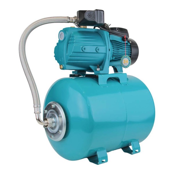 Насосна станція LEO 0.9кВт Hmax 48м Qmax 85л/хв 50л (775386/50)