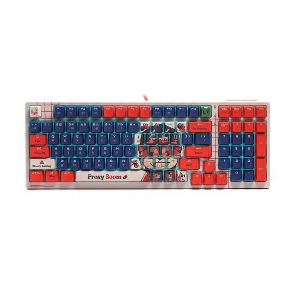 Клавиатура Bloody AT98 RGB Proxy Boom White/Red