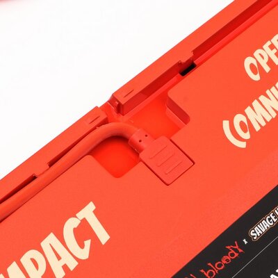 Клавиатура Bloody AT98 RGB Proxy Boom White/Red