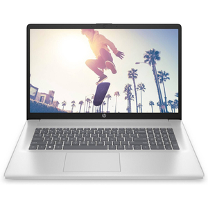 HP 17-cn3042ua 17.3" FHD IPS, 300n/N100 (3.4)/8Gb/SSD512Gb/Intel UHD/DOS/Сріблястий
