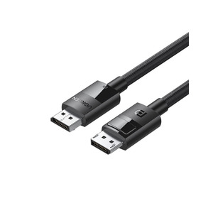 Кабель DisplayPort M - M V1.4 8K 2м Plastic Case Braided Cable DP114 чорний UGREEN