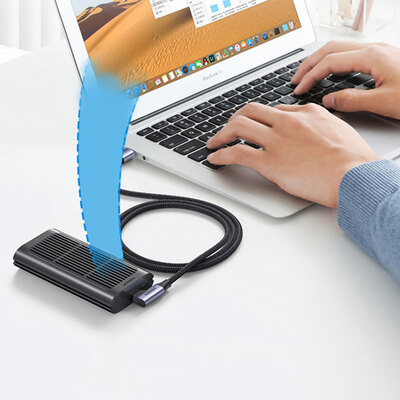 Кабель USB 2.0 AM-Type-C M, 1 м, 60W Чорний, 90°Angle US385 UGREEN