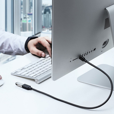 Кабель продовжувач USB 3.0 AM-AF, 3м, Connector gold-plated Чорний, US129 Ugreen