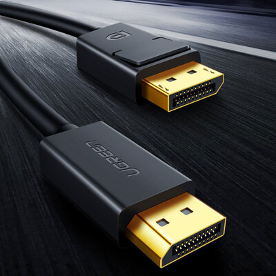 Кабель DisplayPort M - M V1.2 Cable 4K@60Hz; 2K@144Hz 2m DP102 чорний UGREEN